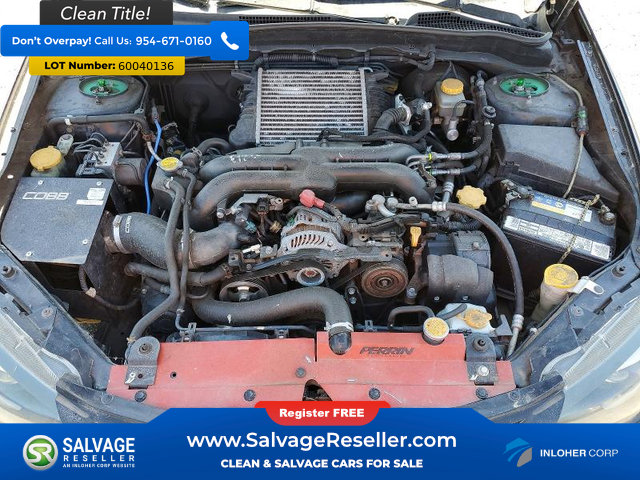 Used 2008 Subaru Impreza WRX Sedan w/ Sport Trim 2A AWD/4WD image 15