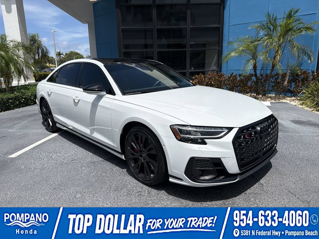 Used 2025 Audi S8 w/ Executive Package AWD/4WD video 2