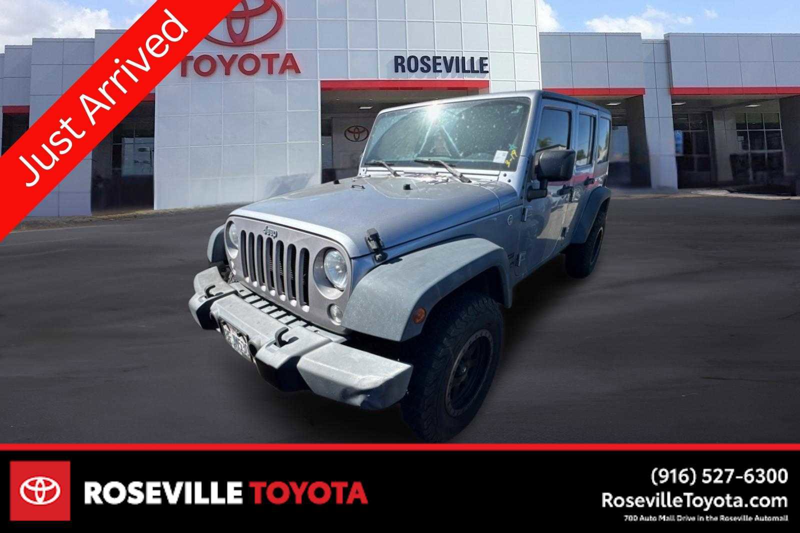 Used 2016 Jeep Wrangler Unlimited Sport w/ Quick Order Package 24S
