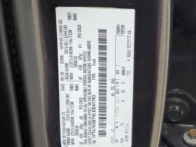 Used 2020 Ford F250 Platinum w/ FX4 Off-Road Package AWD/4WD image 19