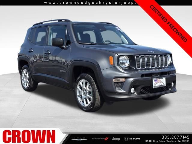 Certified 2022 Jeep Renegade Latitude