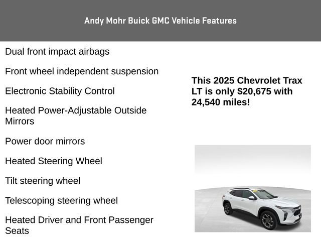 Used 2025 Chevrolet Trax LT w/ LT Convenience Package image 16