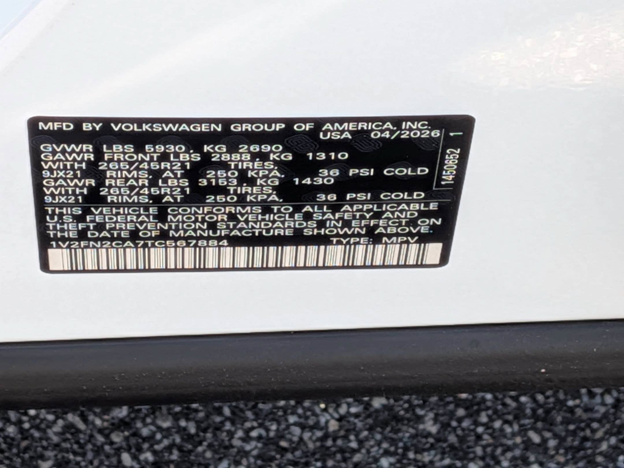 New 2026 Volkswagen Atlas SEL Premium R-Line AWD/4WD image 40