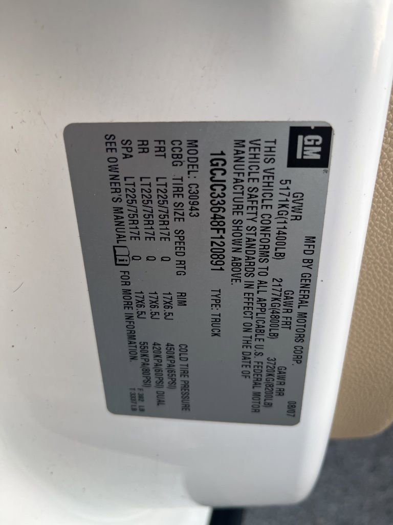 Used 2008 Chevrolet Silverado 3500 LTZ w/ EZ-Lift Tailgate Package image 79