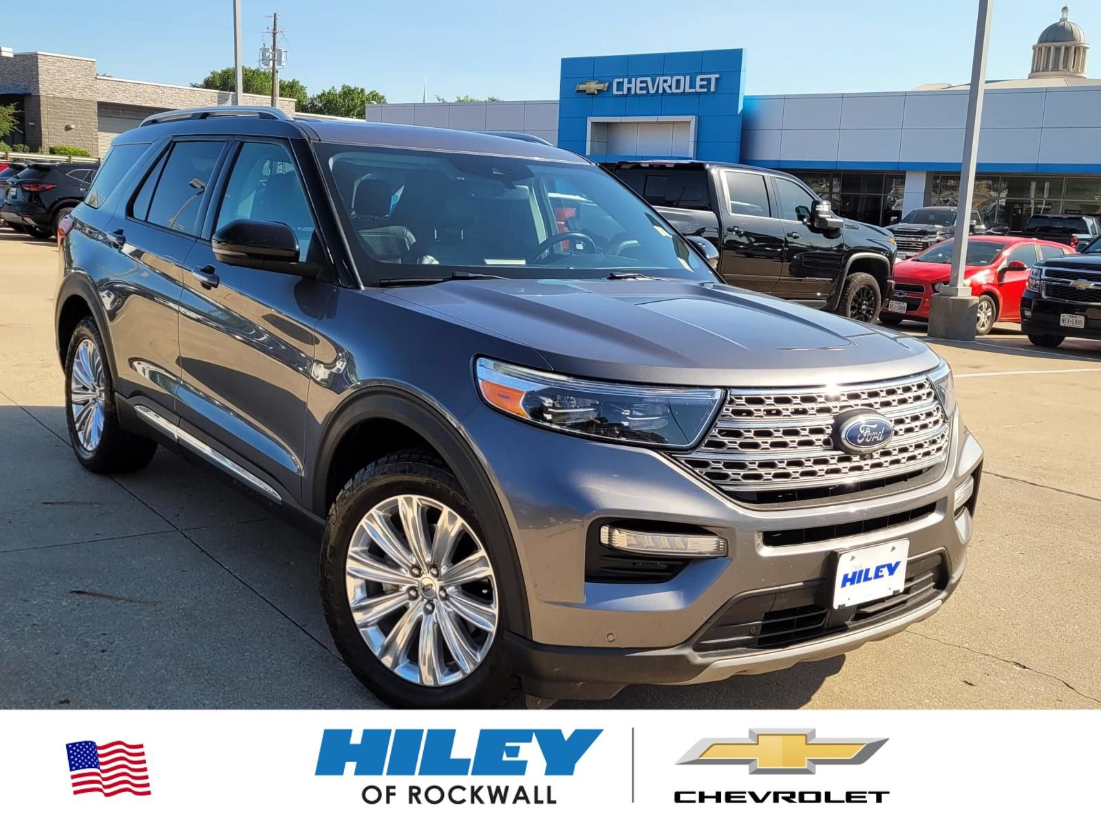 Used 2022 Ford Explorer Limited w/ Equipment Group 301A AWD/4WD image 1