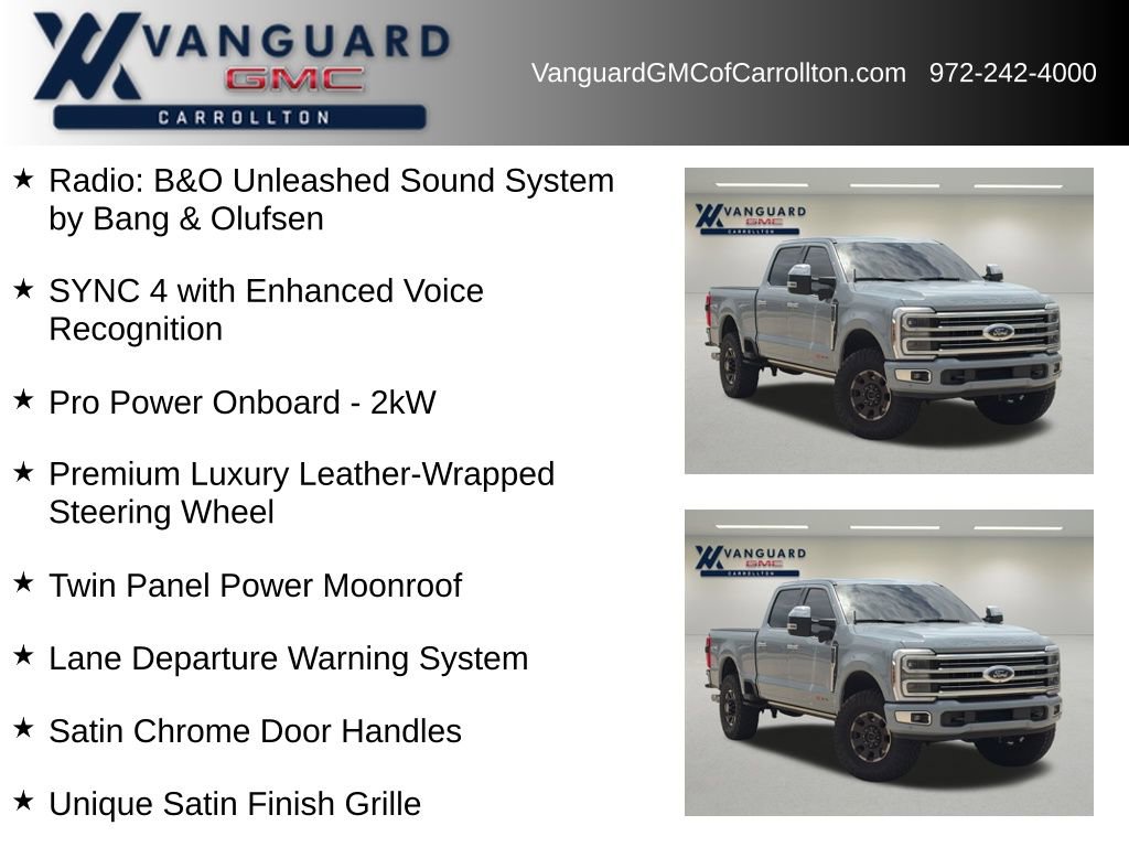 Used 2025 Ford F250 Platinum w/ Platinum Plus Package AWD/4WD image 11