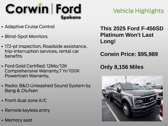 Used 2025 Ford F450 Platinum AWD/4WD image 6