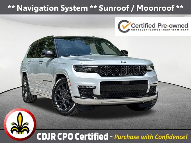 Certified 2025 Jeep Grand Cherokee L Summit AWD/4WD video 1