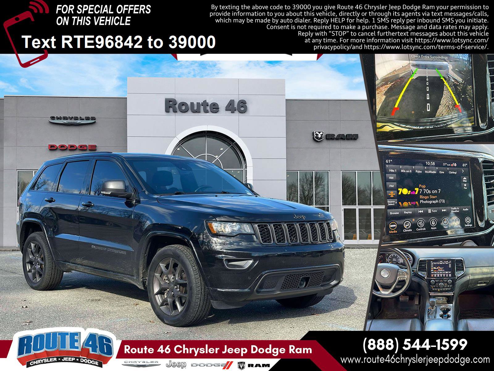 Used 2021 Jeep Grand Cherokee Limited w/ Quick Order Package 2GK 80th image 1
