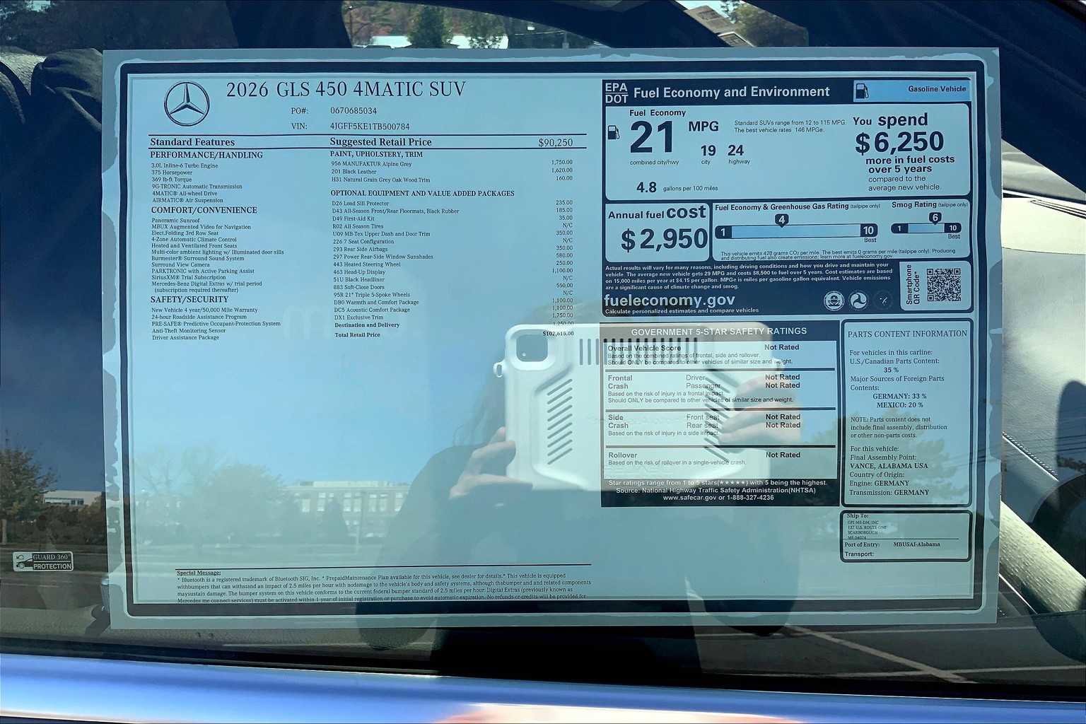 New 2026 Mercedes-Benz GLS 450 4MATIC image 26