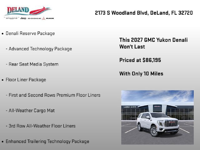 New 2027 GMC Yukon Denali w/ Denali Reserve Package RWD image 34