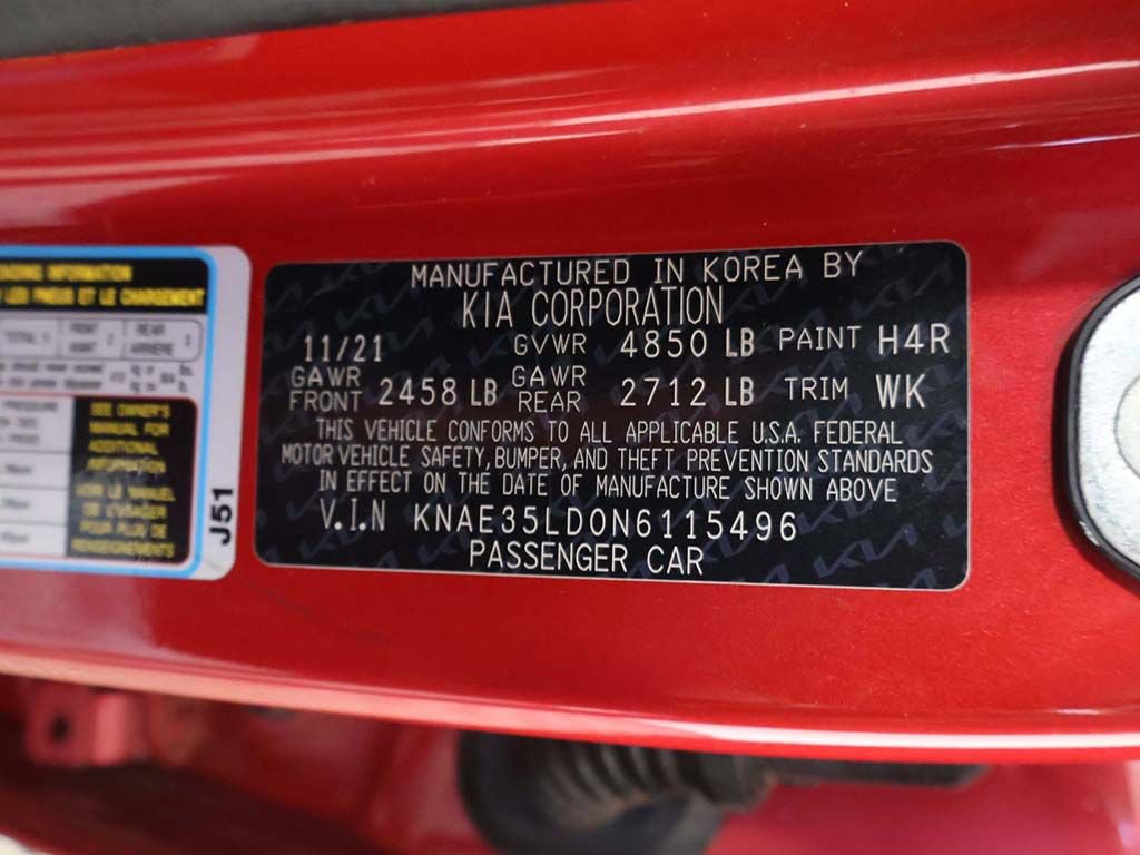 Used 2022 Kia Stinger GT-Line w/ Sun & Sound Package RWD image 48