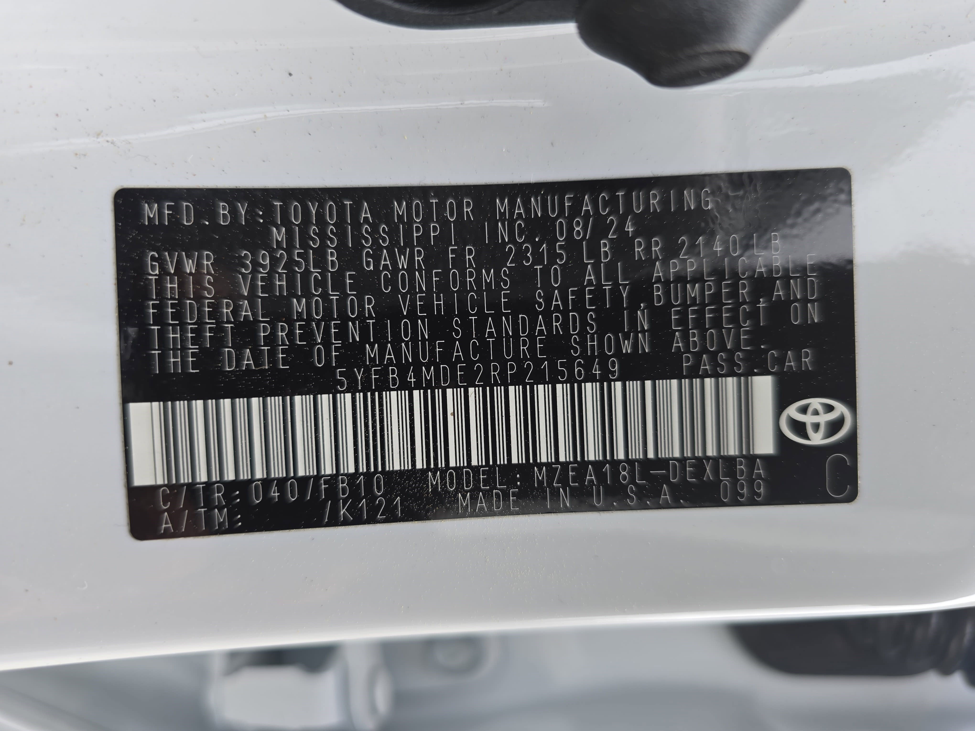 Used 2024 Toyota Corolla LE image 36