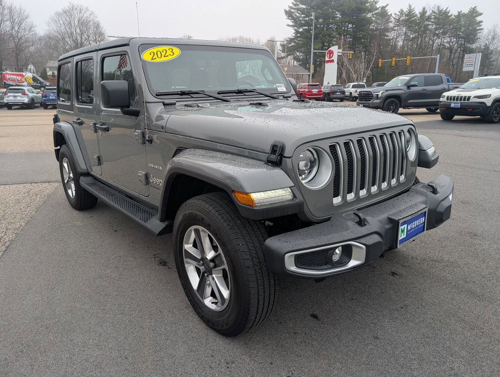 Used 2023 Jeep Wrangler Sahara w/ LED Lighting Group image 8