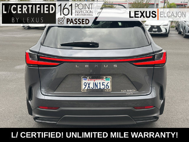 Certified 2026 Lexus NX 350h AWD w/ Accessory Package (2T) image 5
