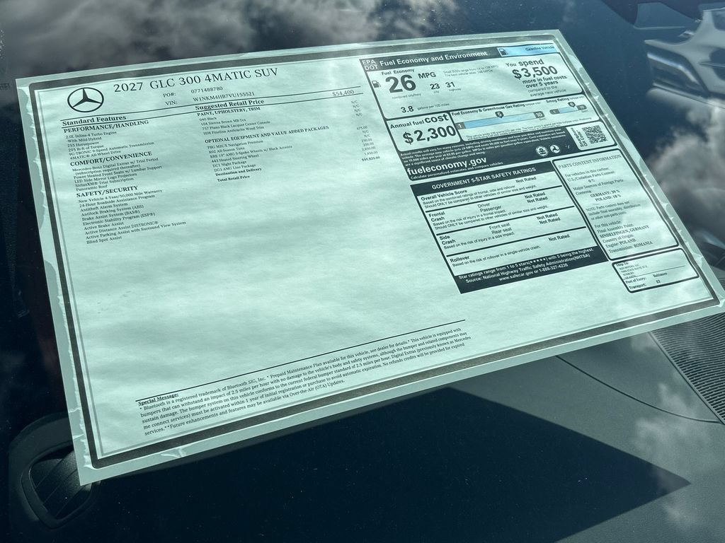 New 2027 Mercedes-Benz GLC 300 4MATIC image 36