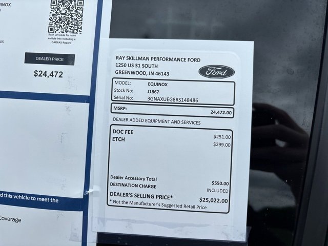 Used 2024 Chevrolet Equinox LT image 3
