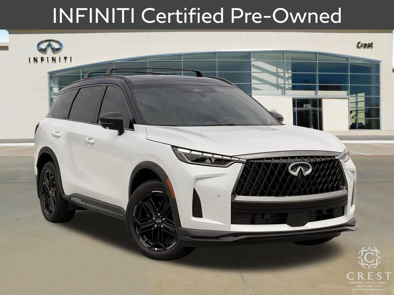 Certified 2026 INFINITI QX60 Sport w/ Dark Cargo Package