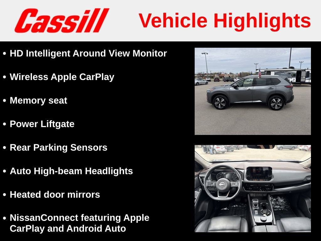 Used 2023 Nissan Rogue SL w/ SL Premium Package image 14