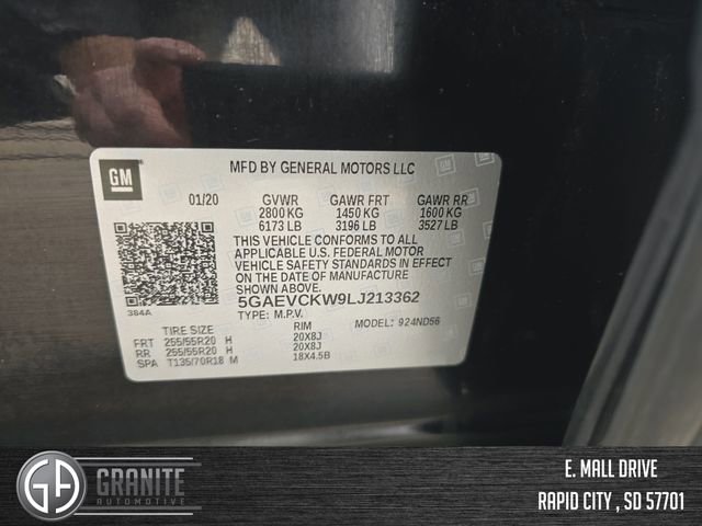 Used 2020 Buick Enclave Avenir w/ Avenir Technology Package image 30