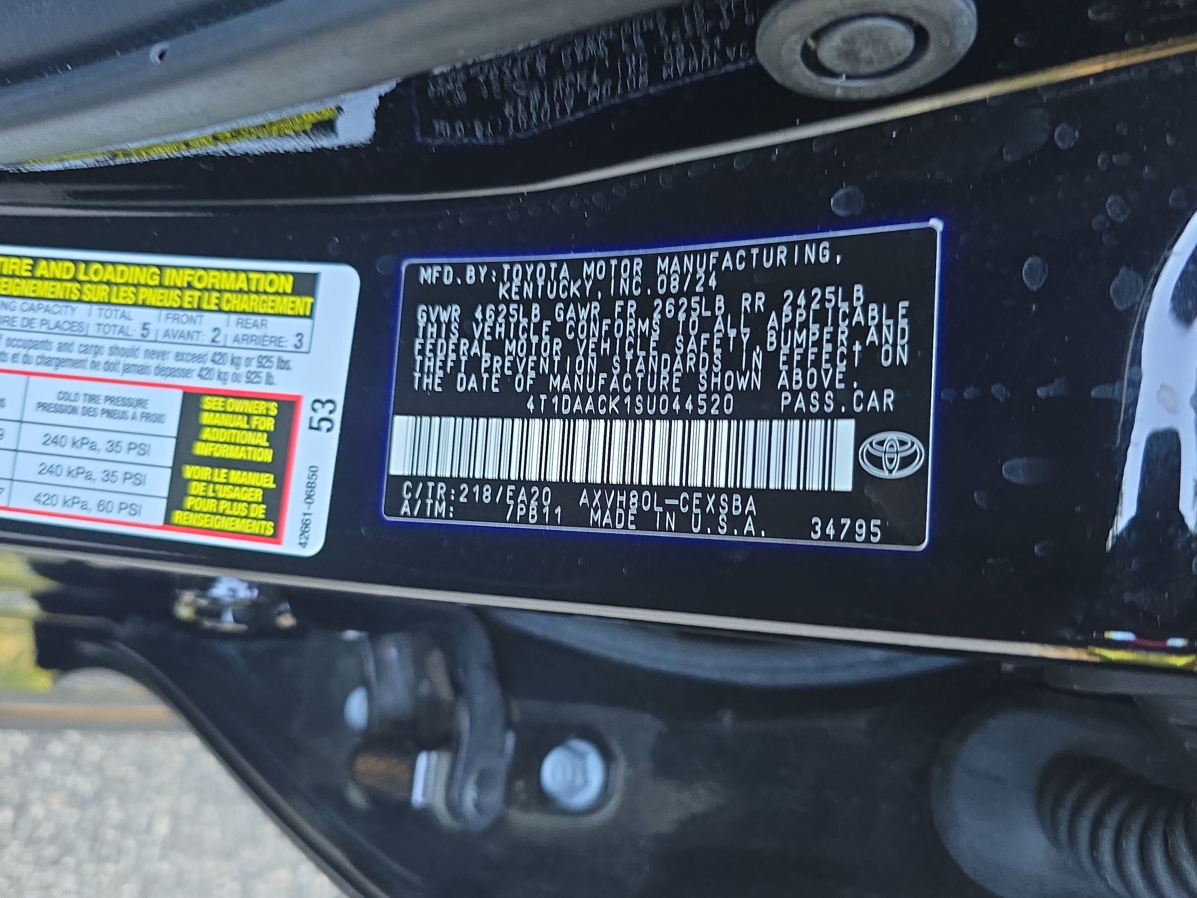 Certified 2025 Toyota Camry SE w/ Convenience Package FWD image 33