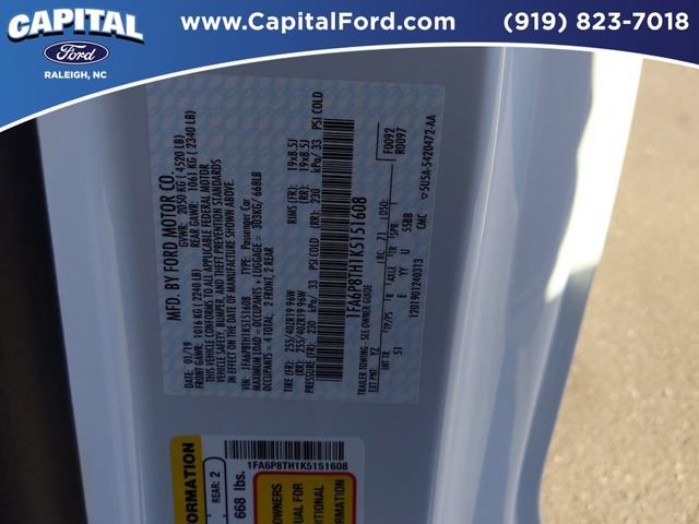 Used 2019 Ford Mustang Premium w/ Equipment Group 201A RWD image 43
