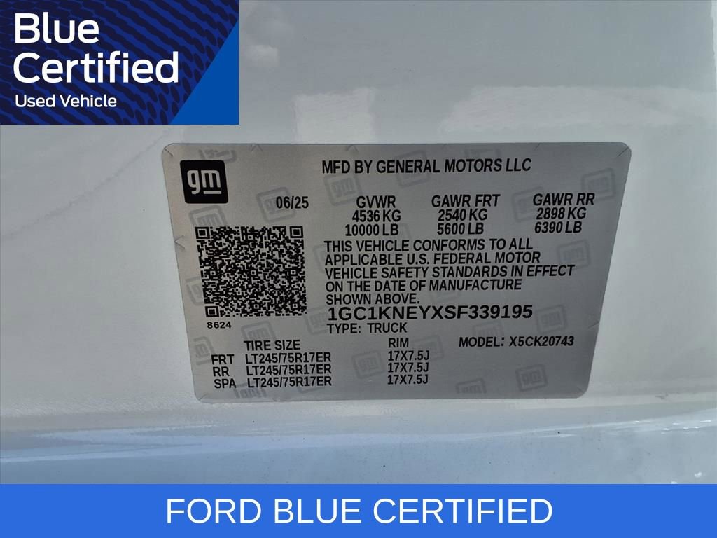 Used 2025 Chevrolet Silverado 2500 LT w/ Safety Package image 32