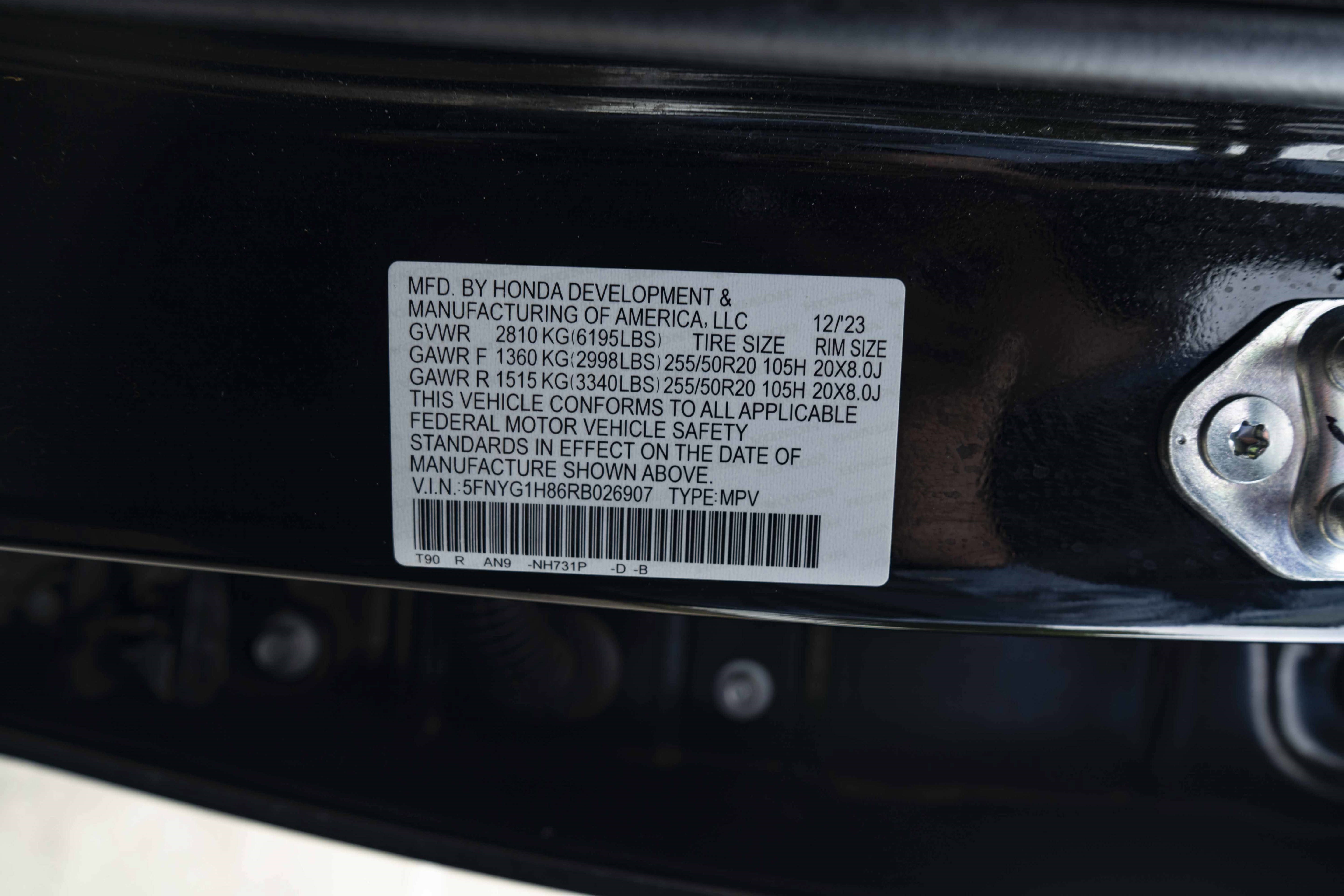 Used 2024 Honda Pilot Elite image 49