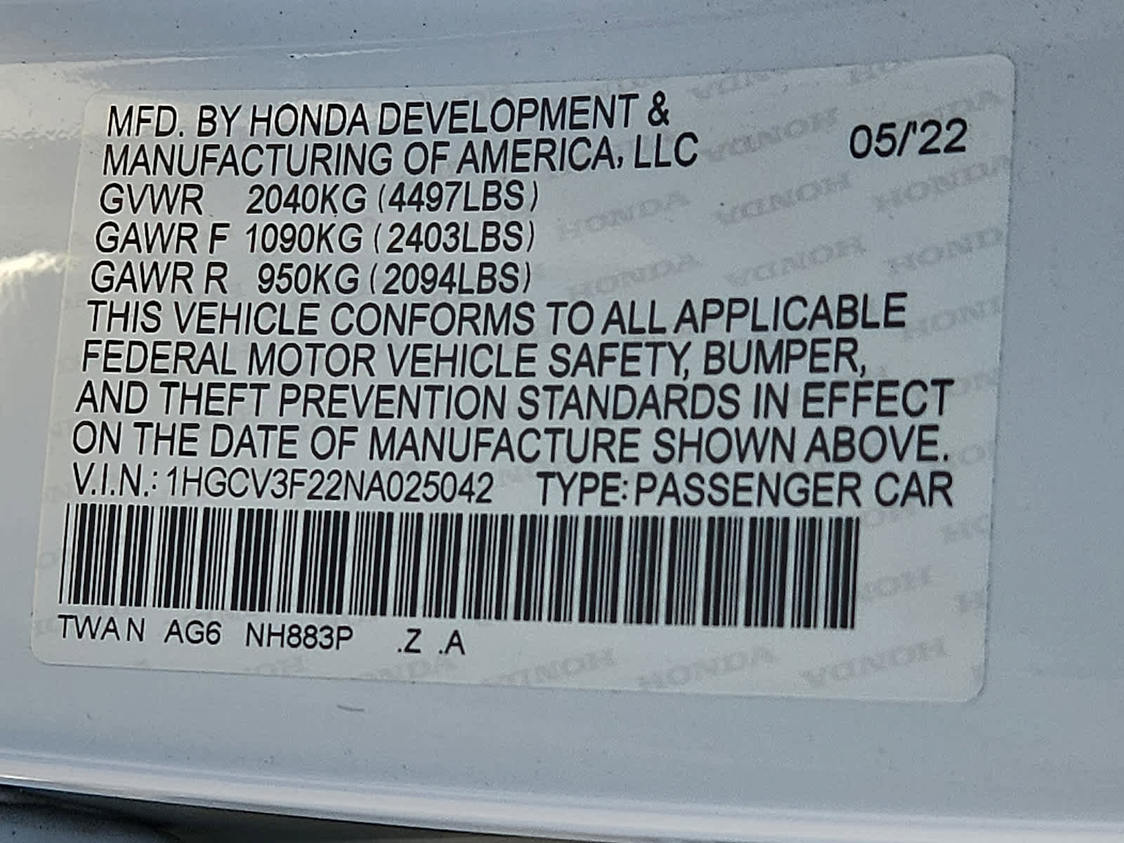 Used 2022 Honda Accord Sport image 28