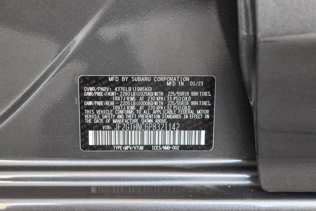 Used 2023 Subaru Crosstrek 2.5i Limited image 30