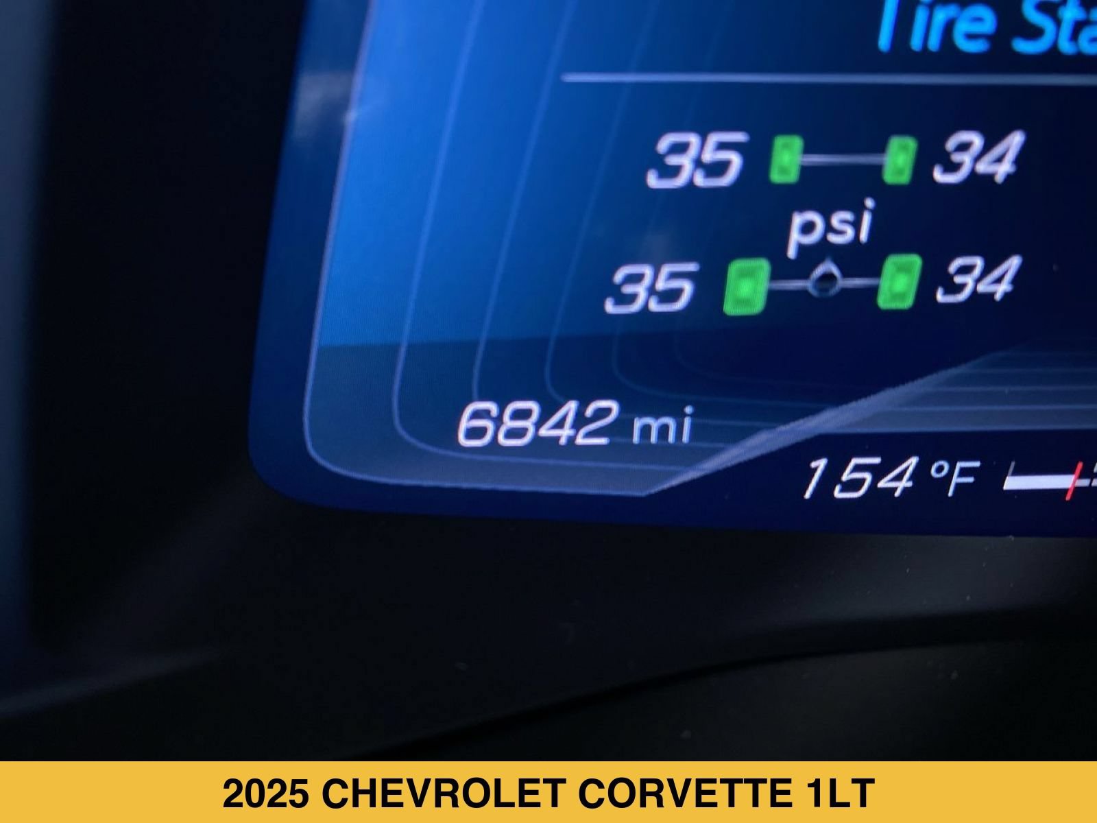 Certified 2025 Chevrolet Corvette Stingray Coupe w/ Z51 Performance Package RWD image 4