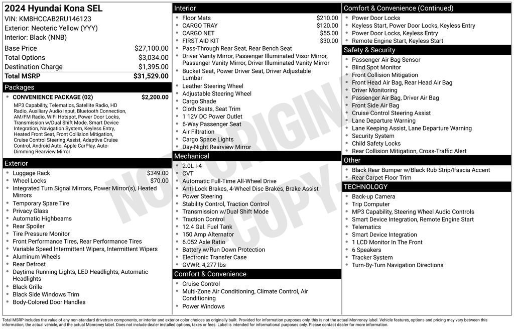 Used 2024 Hyundai Kona SEL w/ Convenience Package AWD/4WD video 2