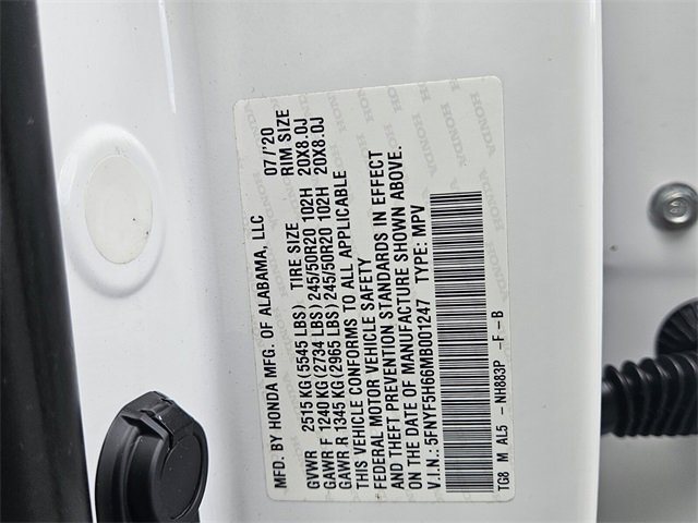 Used 2021 Honda Pilot Touring image 22