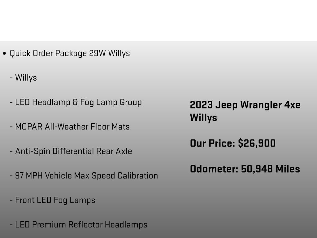 Used 2023 Jeep Wrangler Unlimited w/ Cold Weather Group image 6