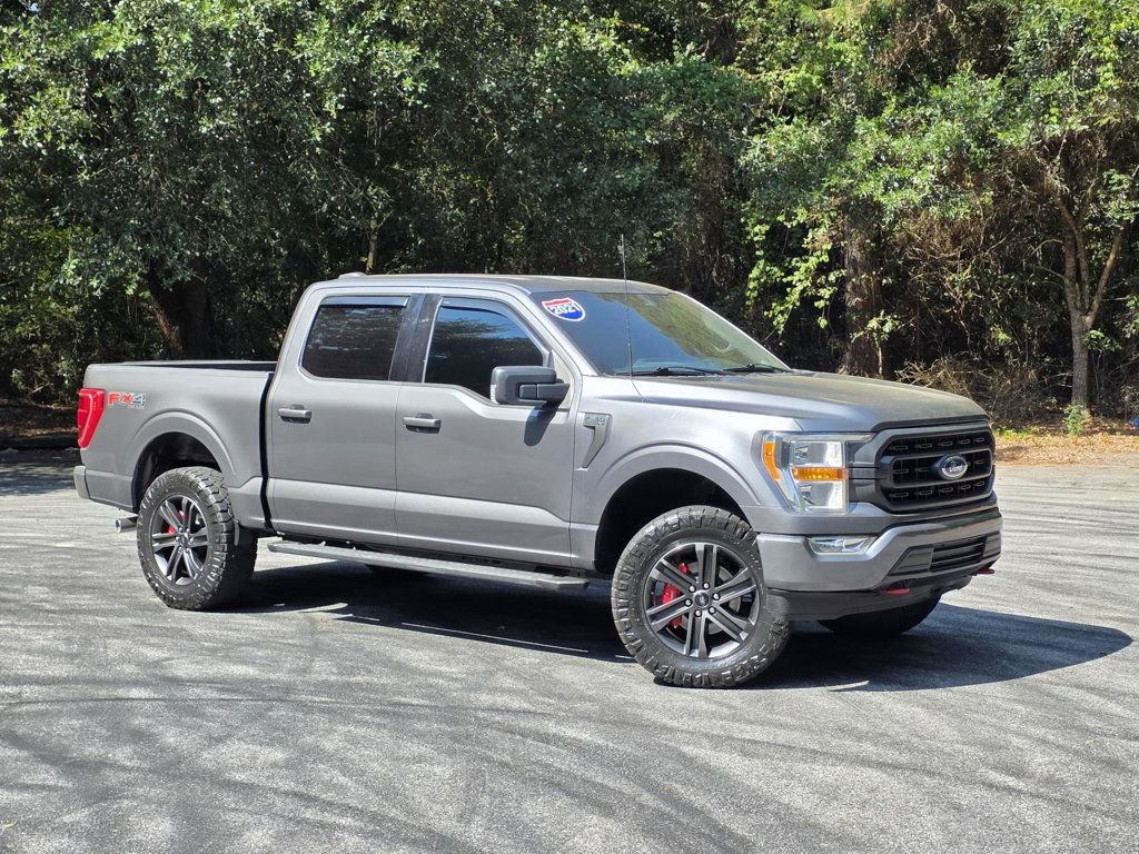 Used 2021 Ford F150 XLT w/ Equipment Group 301A Mid image 1
