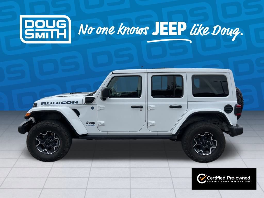 Certified 2022 Jeep Wrangler Unlimited Rubicon 4xe w/ Dual Top Group image 2