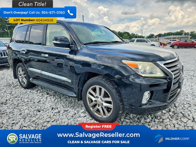 Used 2013 Lexus LX 570 4WD w/ Luxury Pkg image 5