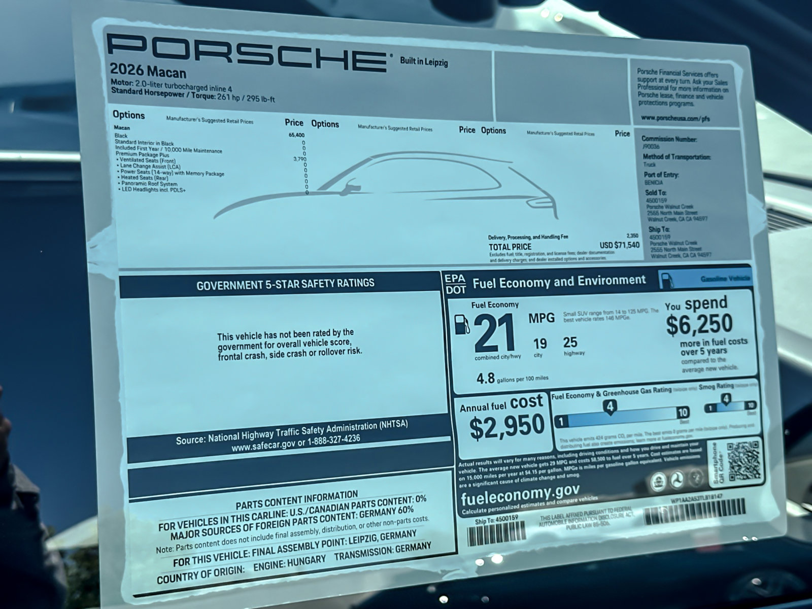 New 2026 Porsche Macan AWD/4WD image 29