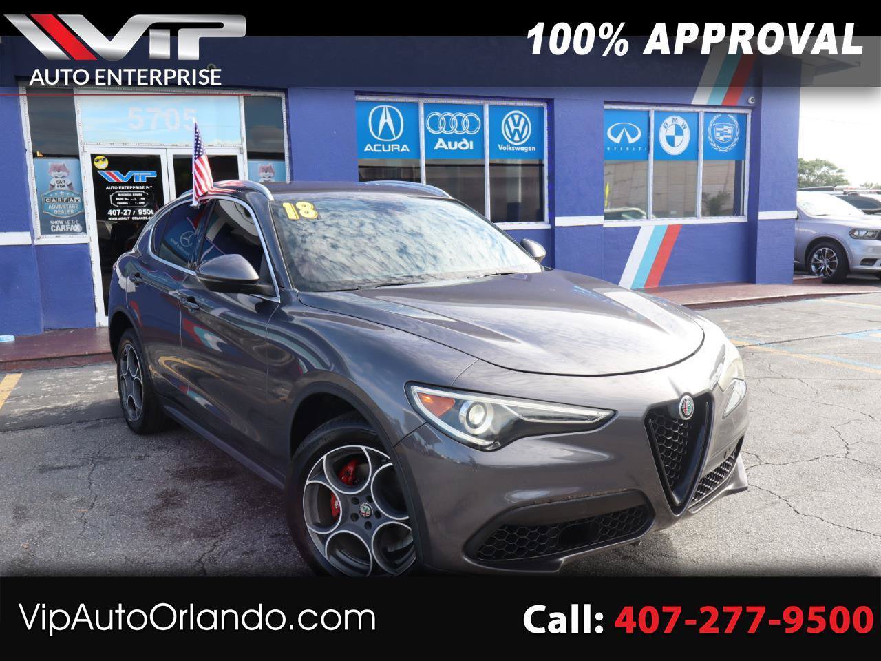Used 2018 Alfa Romeo Stelvio AWD