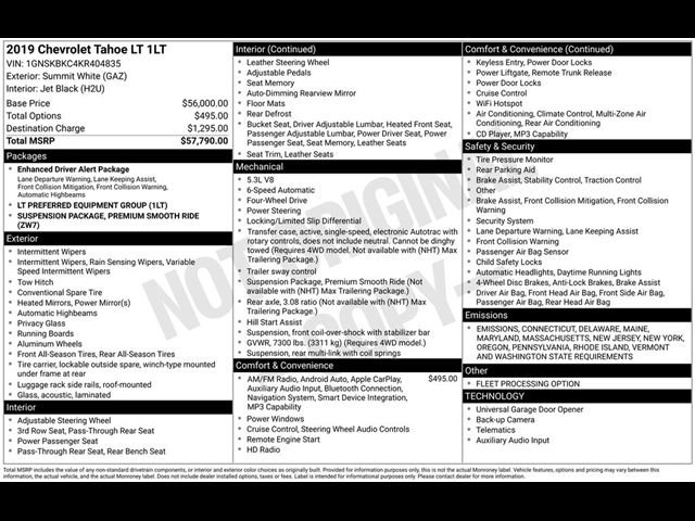 Used 2019 Chevrolet Tahoe LT image 31