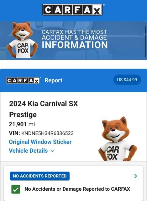 Used 2024 Kia Carnival SX Prestige FWD image 4