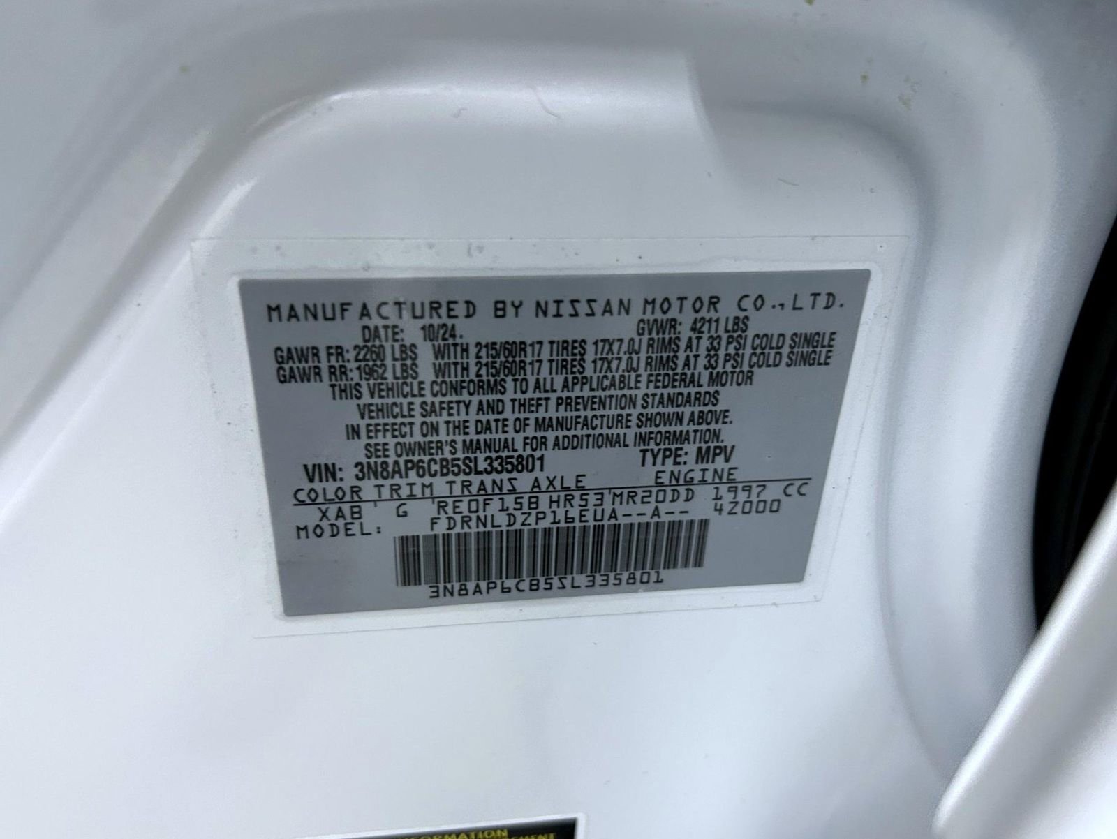 Used 2025 Nissan Kicks SV image 25