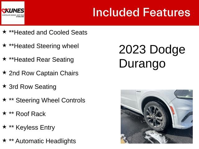 Used 2023 Dodge Durango R/T w/ Blacktop Package image 5