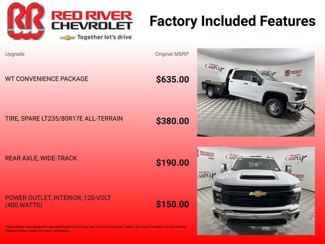 New 2025 Chevrolet Silverado 3500 W/T w/ WT Convenience Package AWD/4WD image 14