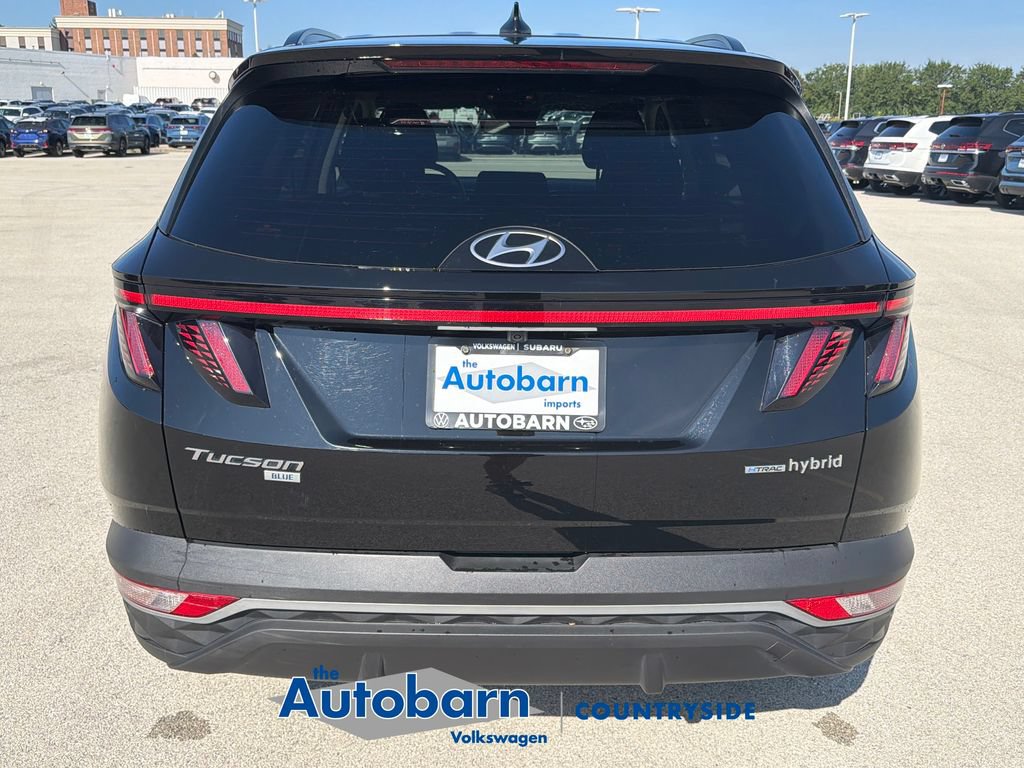 Used 2022 Hyundai Tucson Blue AWD/4WD image 5