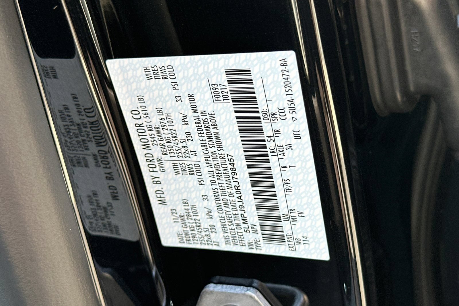 Used 2024 Lincoln Nautilus Black Label AWD/4WD image 29