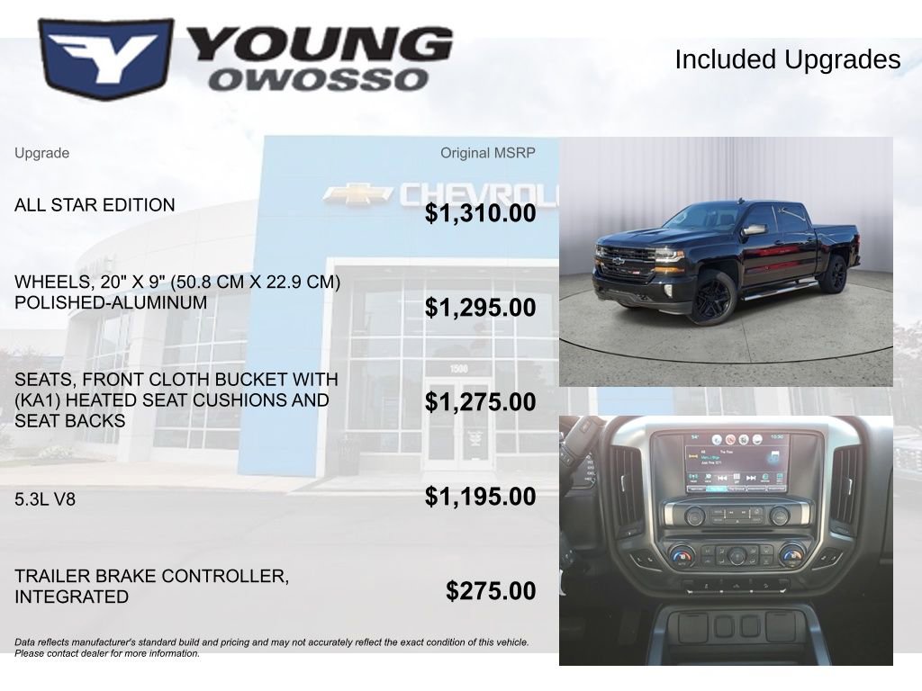 Used 2016 Chevrolet Silverado 1500 LT w/ All Star Edition image 4