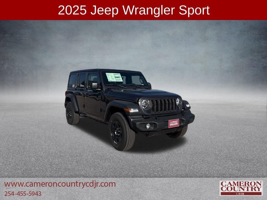 New 2025 Jeep Wrangler Unlimited Sport