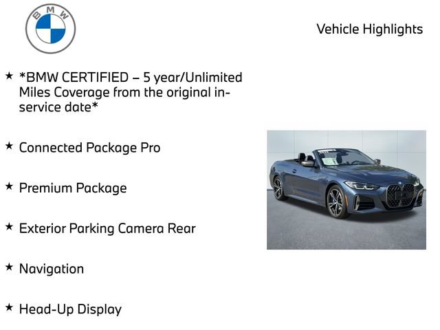 Used 2023 BMW 440i xDrive Convertible w/ Premium Package AWD/4WD image 10