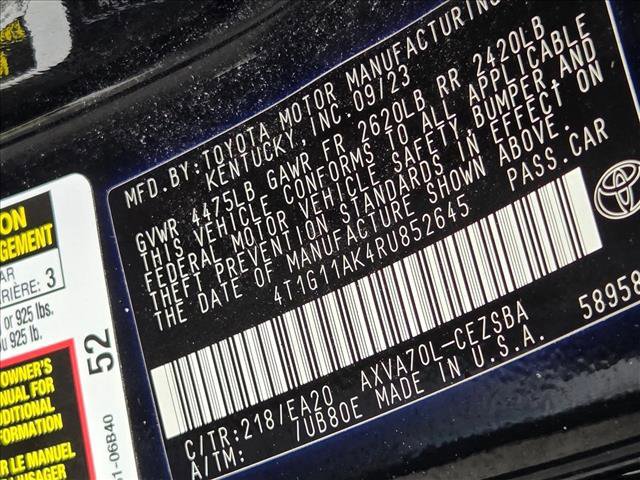 Used 2024 Toyota Camry SE image 24